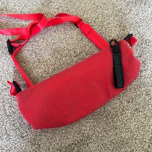 Lululemon belt bag red